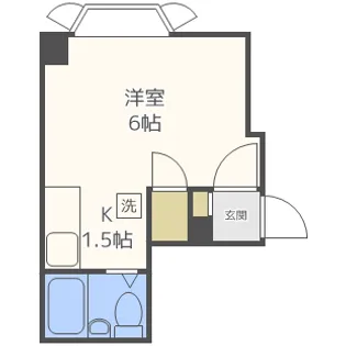 ロイヤルハイム【101号室】の間取り