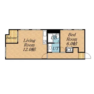 カサパラシオン植物園【3階】の間取り