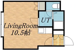リラハイム円山【1階】の間取り