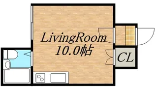 円山ハイツ【2階】の間取り