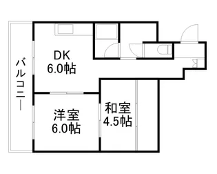 ロジェ・ピュヰソン【3階】の間取り