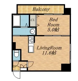 エクレール【2階】の間取り