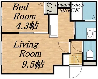 エル フトゥーロ【3階】の間取り