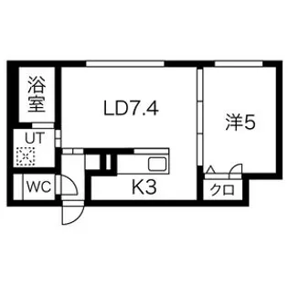 シティプレミア宮の森【4階】の間取り