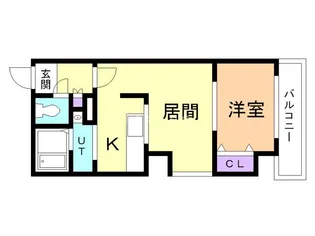 アリスマナーBLD【9階】の間取り