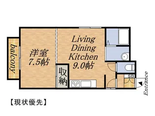 シャロンパレス【2階】の間取り