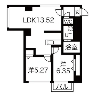 ルピナス【7階】の間取り