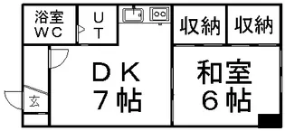 サエキビル【3階】の間取り