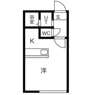 IROHA COCORO(イロハココロ)【104号室】の間取り
