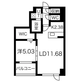 MODENA SIAN(モデナシアン)【9階】の間取り