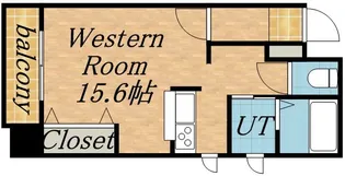 ALMOST18【9階】の間取り