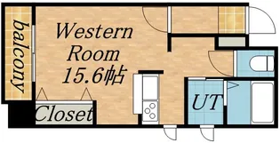 ALMOST18【7階】の間取り