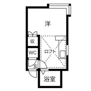 AMS山鼻【207号室】の間取り