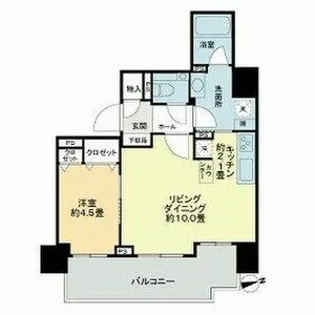 クリオ南7条【0508号室】の間取り