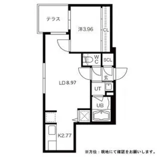 ARISTO北7条(アリスト北7条)【1階】の間取り