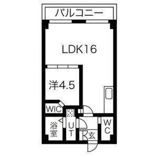 札幌グランドマンション【505号室】の間取り