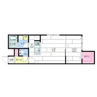 VILLA LIISA【5階】の間取り