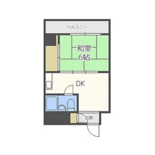 ドエル中島公園【301号室】の間取り