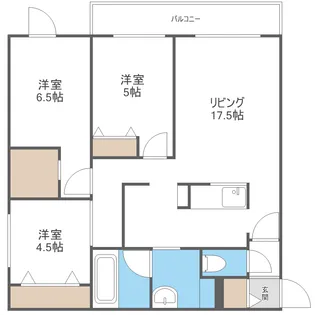 NORTH SEA ROAD【2階】の間取り