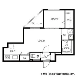 GATO ASSORTI(ガトーアソルティ)【0401号室】の間取り