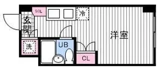 アルファビル大通西17【408号室】の間取り