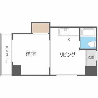 PARK AVENUE NAKAJIMA【902号室】の間取り