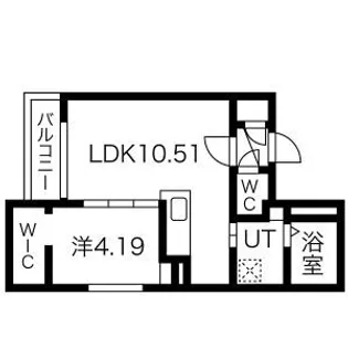DOMINION N27【5階】の間取り