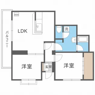円山3条ハイツ【0101号室】の間取り