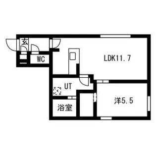GLOIRE(グロワール) 仮)GAーS8W12MS【4階】の間取り
