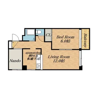 くぼたビル【5階】の間取り