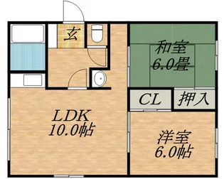 永井マンション【101号室】の間取り