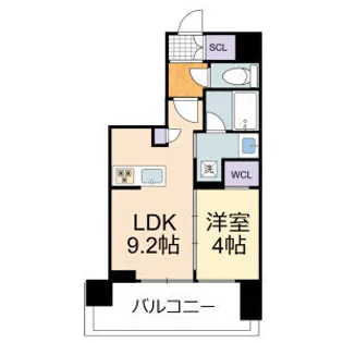クリオ札幌グランクラス【502号室】の間取り