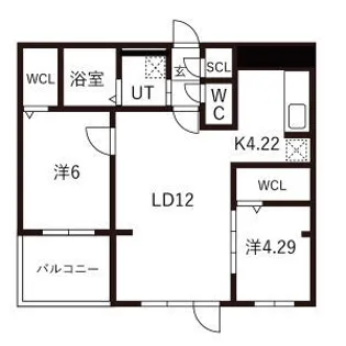 ガイアールS24【3階】の間取り