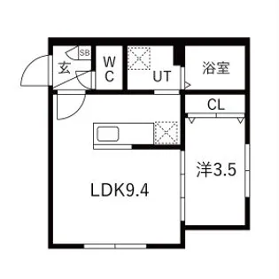 ONEーSOEN(ワンーソウエン)【4階】の間取り