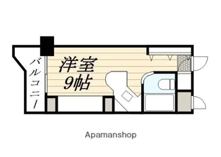 ラ・パルフェ・ド・札幌【1001号室】の間取り