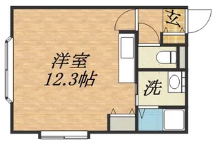メゾンメモワール【206号室】の間取り