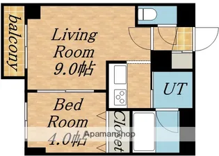 フォレスト行啓147【4階】の間取り
