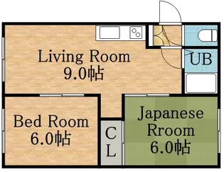 ラフォーレ50【402号室】の間取り