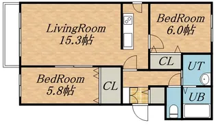 PASSIVE MANSION SOUTH5【4階】の間取り