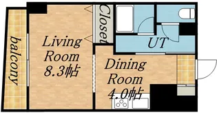 レフィーナ円山【803号室】の間取り