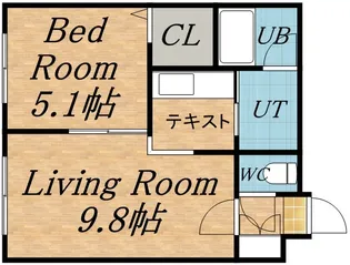 ブランノワールAMJ815【407号室】の間取り