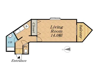 ラベニュー札幌【301号室】の間取り