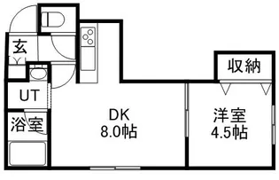 プレシャス壱番館【102号室】の間取り