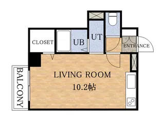 コート琴似【805号室】の間取り