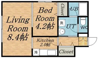 リアライズ発寒【1階】の間取り