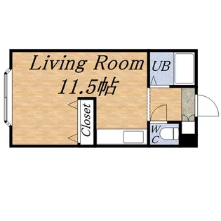 OMレジデンス琴似【3階】の間取り