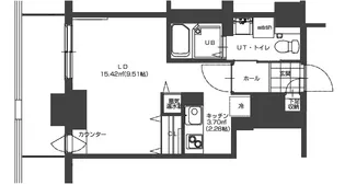 パシフィックタワー札幌【16階】の間取り