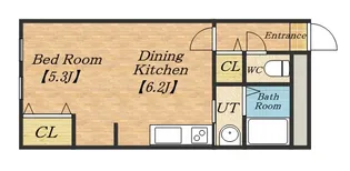 トランキル【4階】の間取り