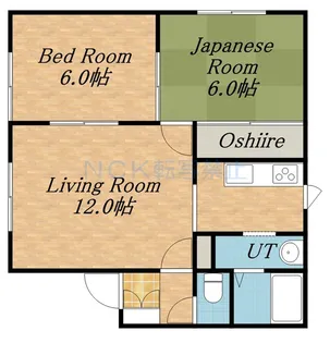 ソフィールミナミ【201号室】の間取り
