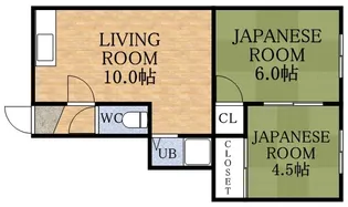 スターハイツ【1階】の間取り